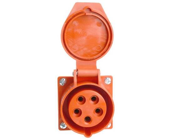 Розетка 3P+PE+N Stekker с крышкой красный RST16-115-44 49435, изображение 6