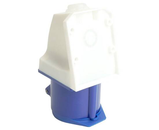 Розетка 2P+PE Stekker с крышкой синий RST32-123-44 49433, изображение 5
