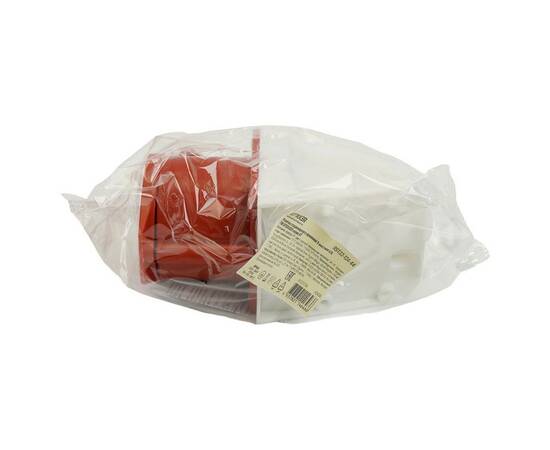 Розетка 3P+PE Stekker с крышкой красный RST32-124-44 49436, изображение 2