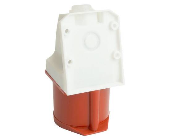 Розетка 3P+PE+N Stekker с крышкой красный RST32-125-44 49437, изображение 5