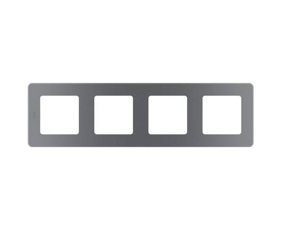 Рамка - 4 поста - INSPIRIA - дымчатый