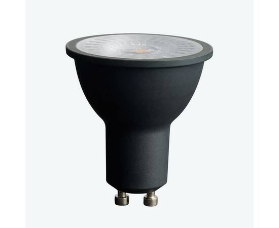 Лампа светодиодная Feron GU10 7W 2700K черная LB-1607 48956, изображение 2