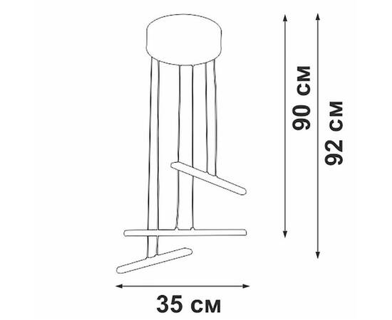 Подвесной светильник Vitaluce V3046-1/3S, изображение 4