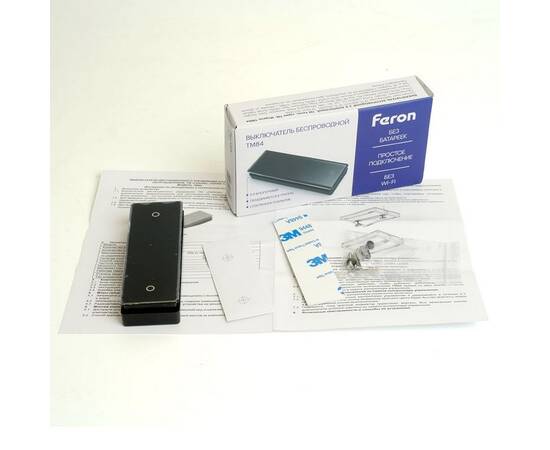 Выключатель одноклавишный беспроводной Feron Smart TM84 48878, изображение 6