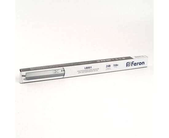 Блок питания для светодиодной ленты Feron LB001 24V 72W IP20 3A 48741, изображение 3