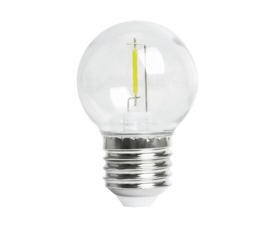 Лампа светодиодная Feron E27 2W зеленый прозрачная LB-383 48935, изображение 3