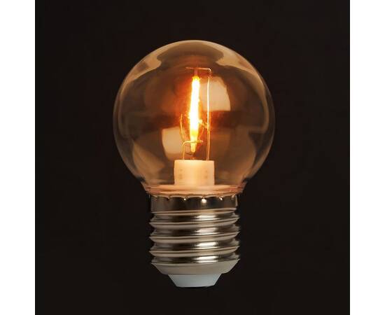 Лампа светодиодная Feron E27 2W оранжевый прозрачная LB-383 48932, изображение 4