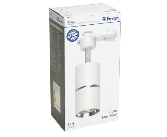 Трековый светильник Feron Zen AL178 48702, изображение 2