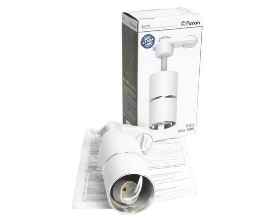 Трековый светильник Feron Zen AL178 48702, изображение 3