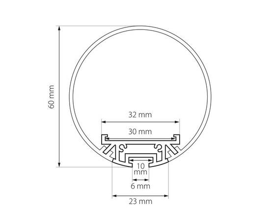 Профиль с рассеивателем Lightstar Profiled 419301, изображение 2