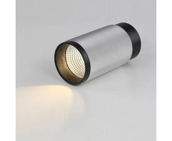 Потолочный светодиодный светильник iLedex Delta 1954-10W-3000K-36 BK+SL, изображение 4