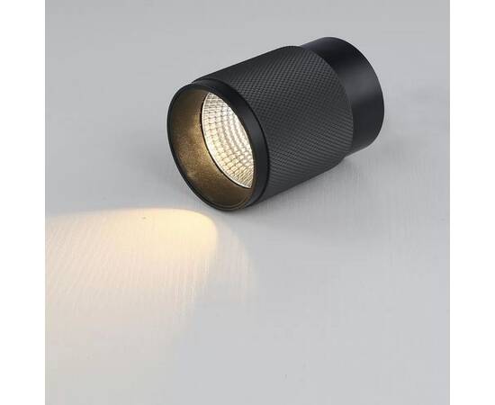 Потолочный светодиодный светильник iLedex Delta 1955-10W-3000K-36 BK+GRP, изображение 3