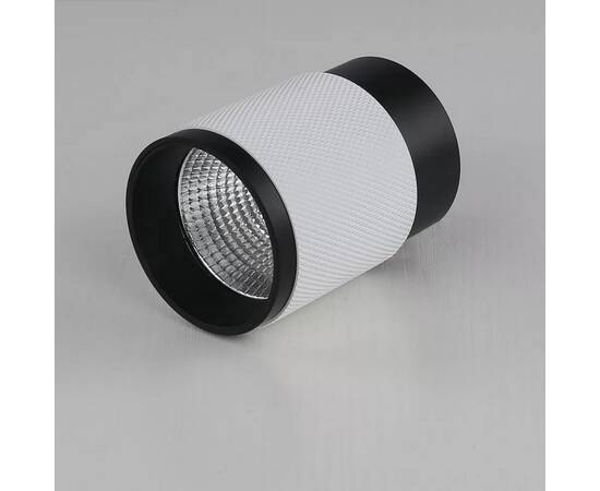 Потолочный светодиодный светильник iLedex Delta 1955-10W-3000K-36 BK+WH, изображение 4