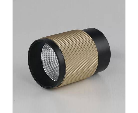 Потолочный светодиодный светильник iLedex Delta 1955-10W-3000K-36 BK+BR, изображение 4