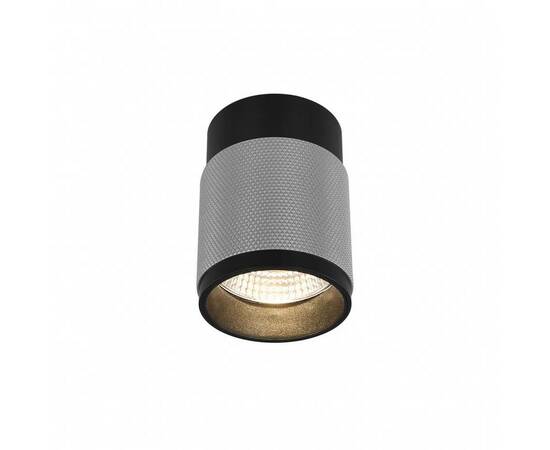 Потолочный светодиодный светильник iLedex Delta 1955-10W-3000K-36 BK+SL