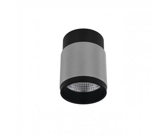 Потолочный светодиодный светильник iLedex Delta 1955-10W-3000K-36 BK+SL, изображение 5