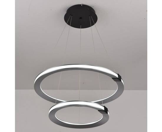 Подвесной светодиодный светильник iLedex Vision 9225-6+4SD GR+BK