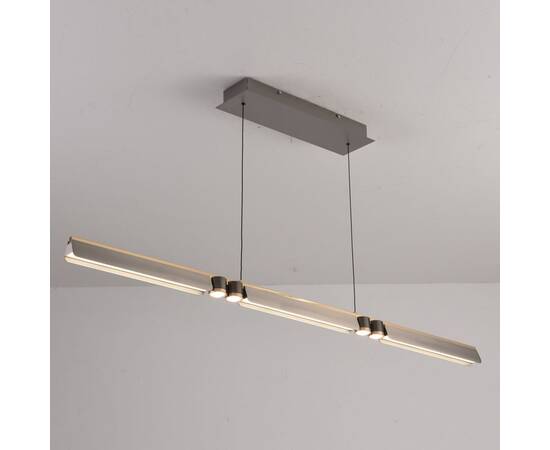 Подвесной светодиодный светильник iLedex Vision 9309D-1200-2 GR+BK