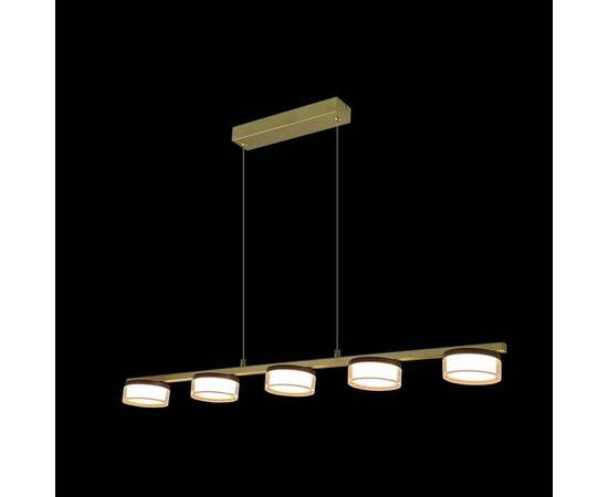 Подвесная светодиодная люстра iLedex Link 4778-90 MBK+SGD