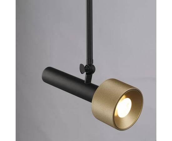 Подвесной светильник iLedex Delta 2361-1 BK+BR, изображение 3