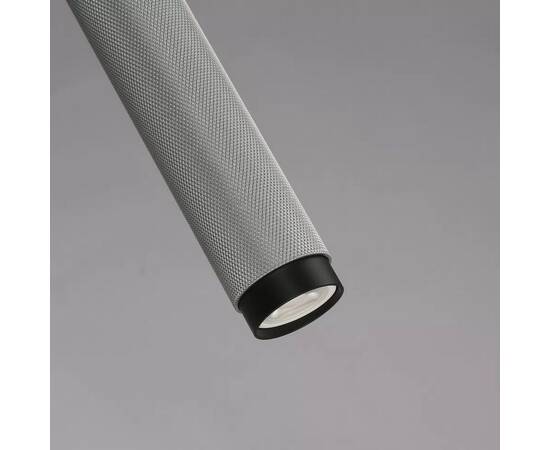 Подвесной светильник iLedex Delta 2366-1 BK+SL, изображение 3