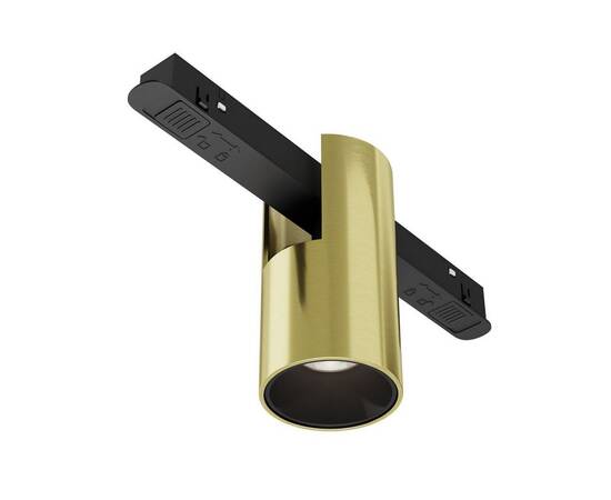 Трековый светодиодный светильник Maytoni Technical Magnetic Exility Alfa TR122-2-7W4K-BS