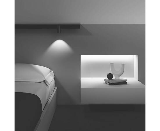 Трековый светодиодный светильник Maytoni Technical Magnetic Exility Alfa TR122-2-7W4K-BS, изображение 8