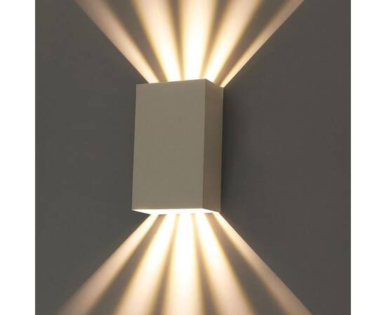 Уличный настенный светодиодный светильник Arte Lamp Algol A5640AL-2WH, изображение 2