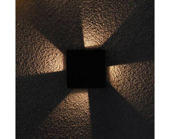 Уличный настенный светодиодный светильник Arte Lamp Algol A1445AL-4BK, изображение 4