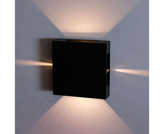 Уличный настенный светодиодный светильник Arte Lamp Algol A1445AL-4BK, изображение 5