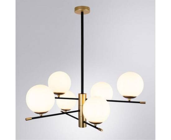 Подвесная люстра Arte Lamp Arkab A2225LM-6BK, изображение 2