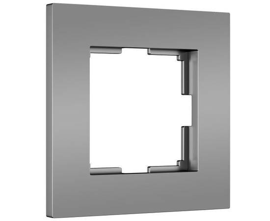 Рамка на 1 пост Werkel Slab серебро матовый W0012965 4690389193361