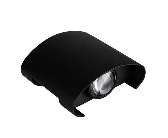 Уличный настенный светодиодный светильник Arte Lamp Bosto A3122AL-2BK