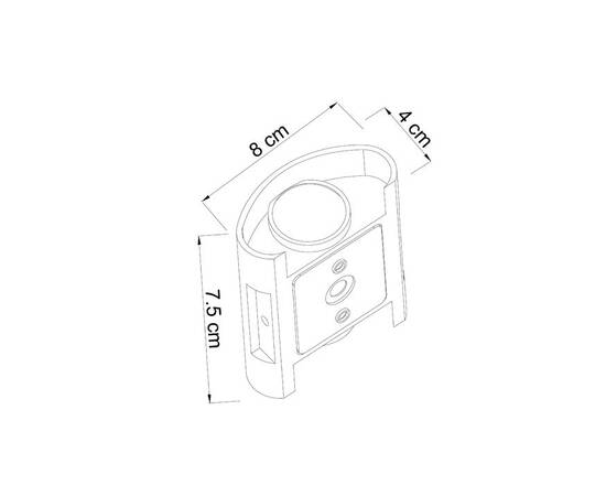Уличный настенный светодиодный светильник Arte Lamp Bosto A3122AL-2WH, изображение 2