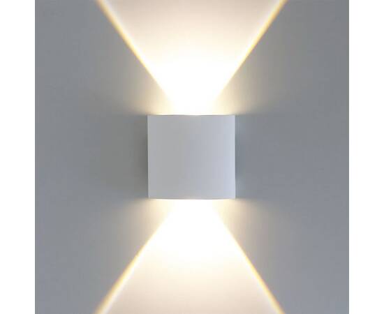 Уличный настенный светодиодный светильник Arte Lamp Bosto A3122AL-2WH, изображение 3