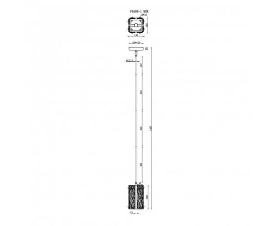 Подвесной светильник iLamp Panorama P4688-1 MBK, изображение 2