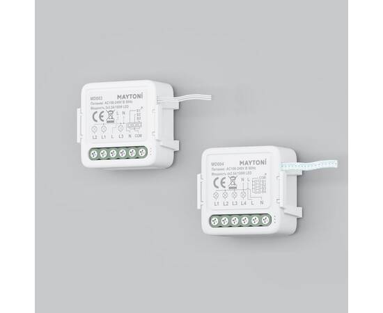 Выключатель четырехканальный Wi-Fi Maytoni Technical MD004, изображение 6