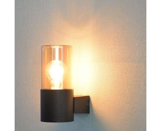Уличный настенный светильник Arte Lamp Seginus A6515AL-1BK, изображение 3