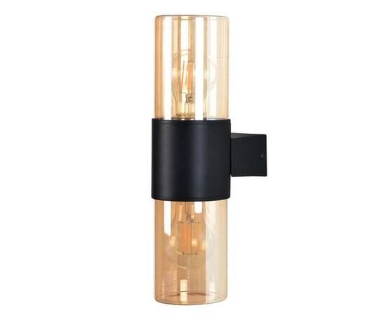 Уличный настенный светильник Arte Lamp Seginus A6515AL-2BK