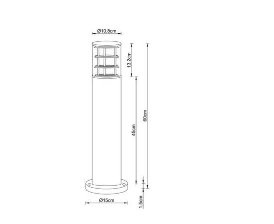 Уличный светильник Arte Lamp Tokyo A5316PA-1BK, изображение 2
