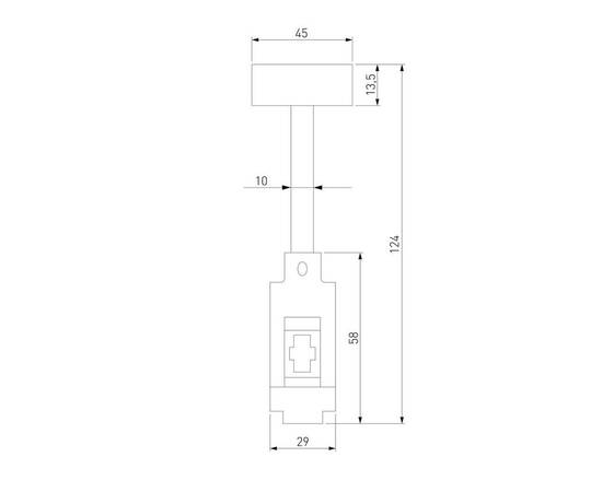 Декоративная стойка Elektrostandard Esthetic Magnetic 85142/00 a065434, изображение 5