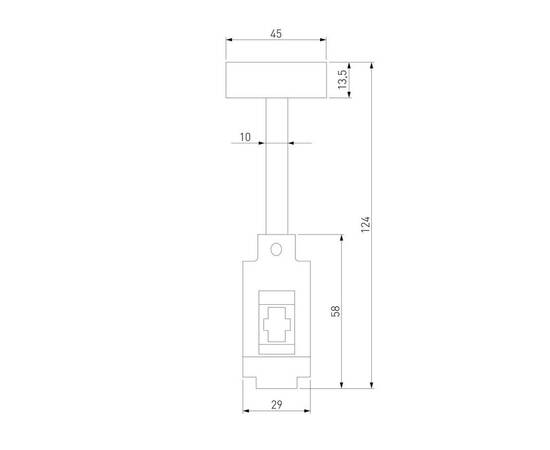 Декоративная стойка с вводом питания Elektrostandard Esthetic Magnetic 85141/00 a065433, изображение 5