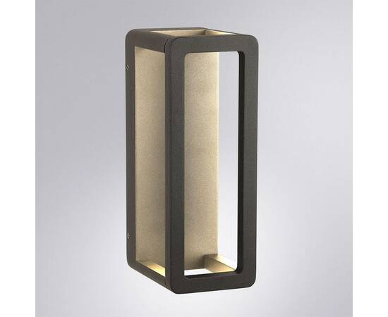 Уличный настенный светодиодный светильник Arte Lamp Hassaleh A3374AL-1BK, изображение 3