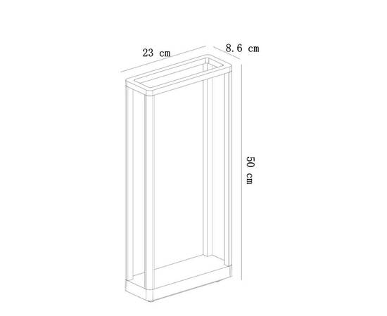 Уличный светодиодный светильник Arte Lamp Hassaleh A3374PA-1BK, изображение 2