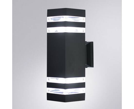 Уличный настенный светильник Arte Lamp Heather A4413AL-2BK, изображение 3