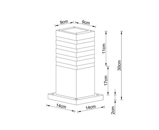 Уличный светильник Arte Lamp Heather A4413FN-1BK, изображение 2