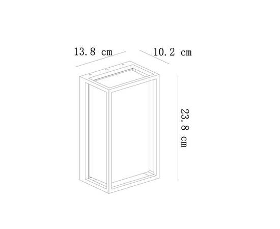 Уличный настенный светильник Arte Lamp Marfik A2322AL-1GO, изображение 2