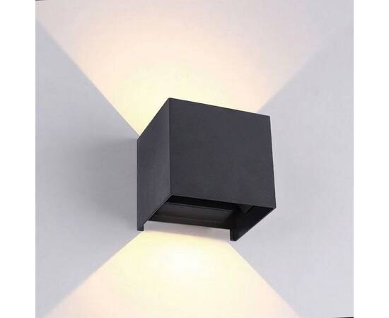 Уличный настенный светодиодный светильник Arte Lamp Rullo A1714AL-2BK, изображение 3