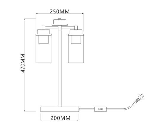 Настольная лампа Escada Dinasty 2118/2, изображение 2