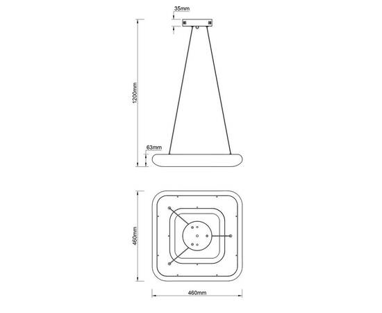 Подвесной светодиодный светильник Escada Soft 10259/1LED, изображение 2